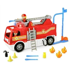 Fire Truck Play Set, 16 Pieces