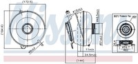 1X Nissens 996251 AusgleichsbehäLter KüHlmittel FüR Land Rover