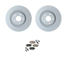 Zimmerman Rear Rotors Akebono Euro Disc Brake Pads Kit For A4 A5 Sportback S4 S5