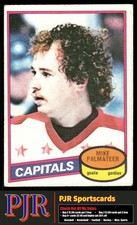 Mike Palmateer 1980-81 O-Pee-Chee #95 Washington Capitals
