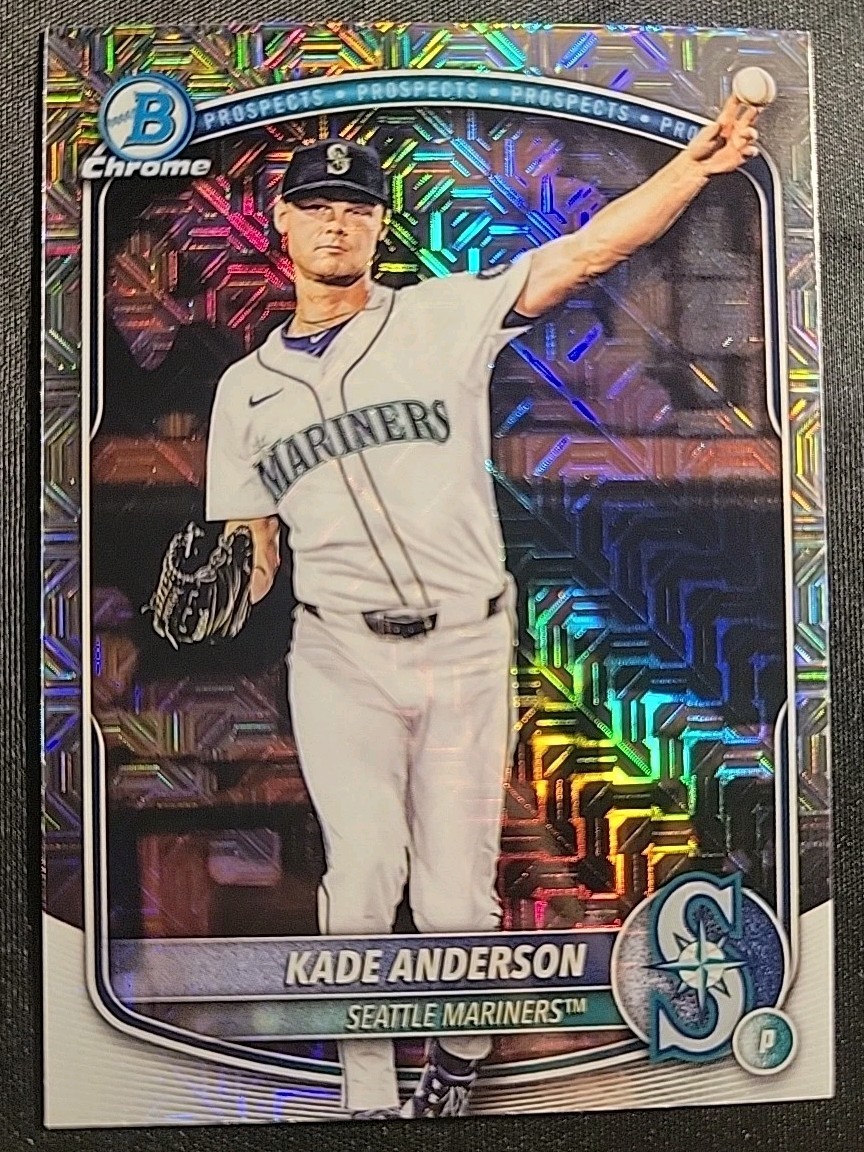 Kade Anderson - 2025 Bowman Draft Mega Box Variation SP Mojo