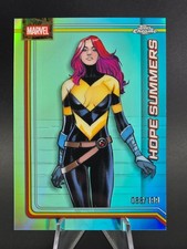 2026 Topps Chrome Marvel HOPE SUMMERS Aqua Refractor /199 #49