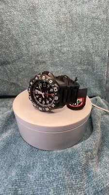 Luminox F-117 Nighthawk GMT Gunmetal Diver Quartz MILITARY XA.6422