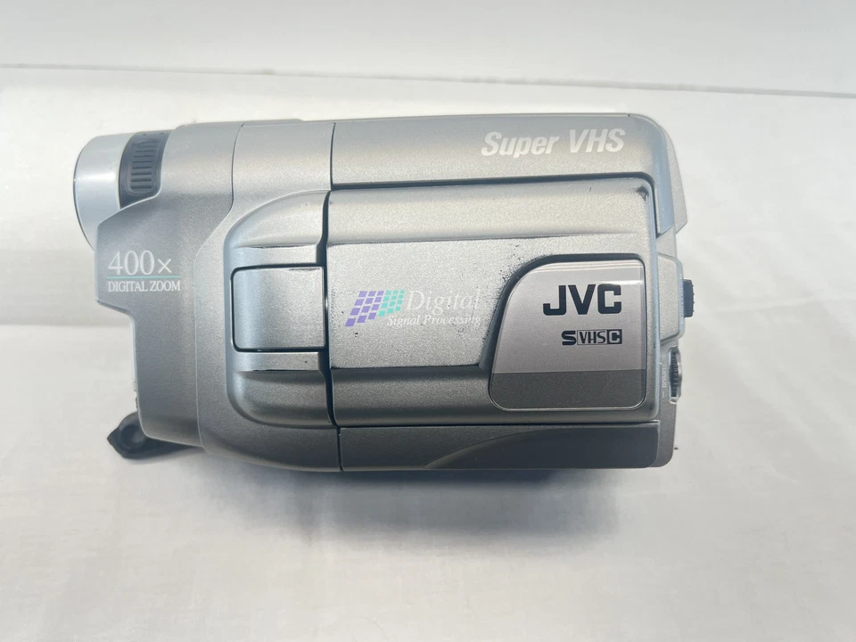 JVC GZ-SXM527U Handheld Super VHS Camcorder Camera Gray Tested & Working - Image 2 of 4