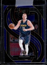 2024-25 Panini Select Nikola Jokic Premier Blue Retail #140 Nuggets