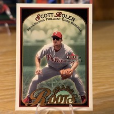 2001 Fleer Tradition - Grass Roots Scott Rolen #6 GR