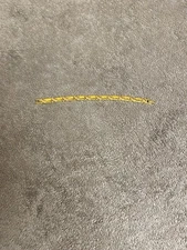 J.W. Anderson Vintage Gold Plated Bracelet Approximately 7-3/4 Inches