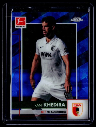 2020 Topps Chrome Sapphire Bundesliga Rani Khedira #6 card