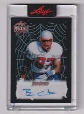 2025 Leaf Metal Halloween Ben Coates Base Autograph Spider Web #/3 #BA-BC2