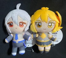 Akita Neru Yowane Haku Osuwari Nuipuri-ke Plush Toy Mascot 2 Pcs Set