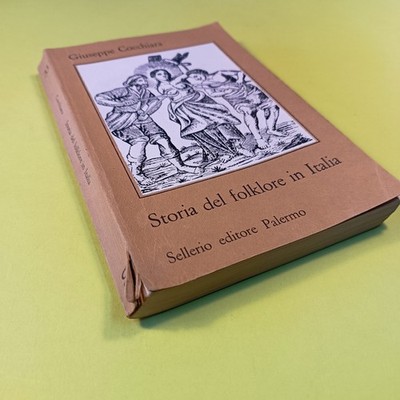 GESCHICHTE DER FOLKLORE IN ITALIEN GIUSEPPE COCCHIARA SATTLER VERLAG 1980