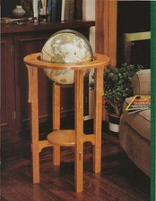 POPULAR WOODWORKING GLOBE STAND PATTERN  INSTRUCTIONS