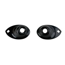 Chopped Headlight Stands Black Fits 1933-34 Ford Car