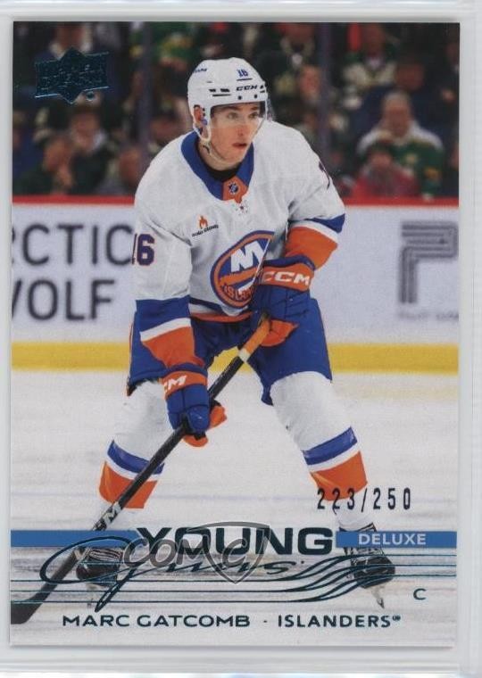 2025-26 Upper Deck Series 1 Young Guns Deluxe 223/250 Marc Gatcomb #231 ev4