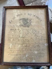 1865 Civil War Union Army Discharge Named Soldier Document