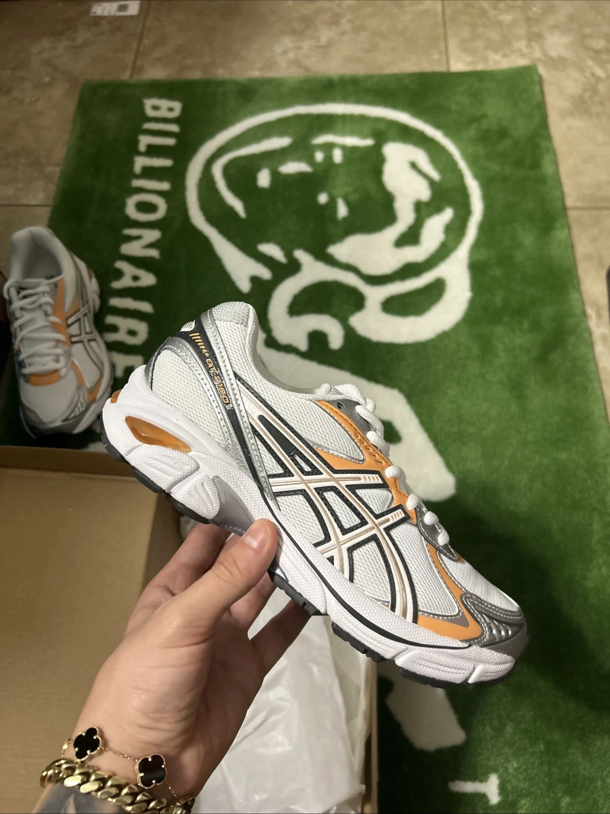 Taglia 4 ASICS GT 2160 Giglio Bianco Arancione