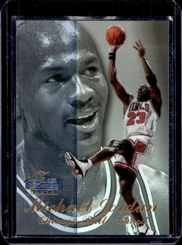 1997-98 Fleer Flair Showcase Michael Jordan Row 3 #1 Bulls
