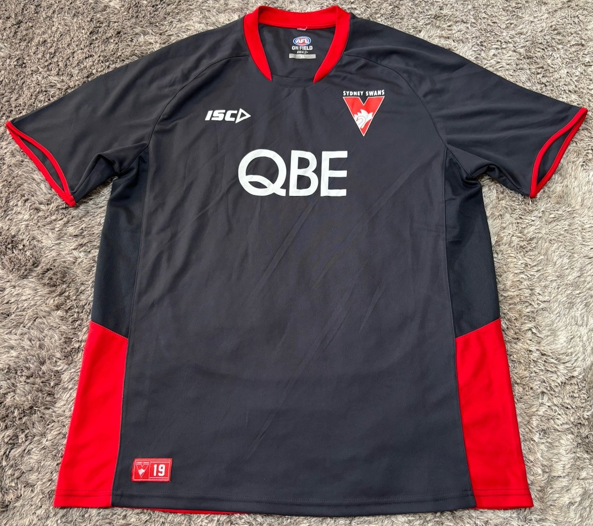S7 Authentic Sydney Swans Travel Training Shirt AFL Australia