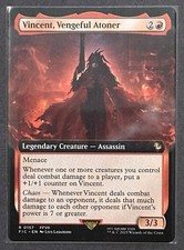 Vincent, Vengeful Atoner [Extended Art Foil] #157 Prices | Magic