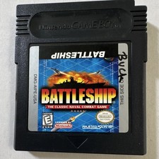 Battleship (1999) - Nintendo Game Boy Game Cartridge. Writing on Label. Working
