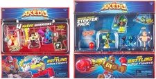 Akedo Ultimate Arcade Warriors Bundle - Mini Battling Action Figures for Amazon