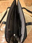 MImi DiCarlo Firenze Italy blk leather briefcase tote W/dustbag NWOT NOW $65.95 — photo 3