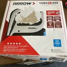 Arrow T50 Akku Tacker gebraucht getestet im Originalkarton mit Ladegerät T50DCD