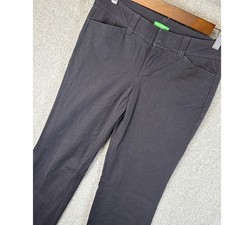 Lilly Pulitzer Palm Beach Fit Black Cotton Spandex Dress Pants Womens Size 2 EUC