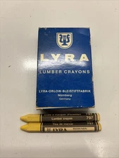 Lyra Yellow Lumber Crayons 1 Dozen