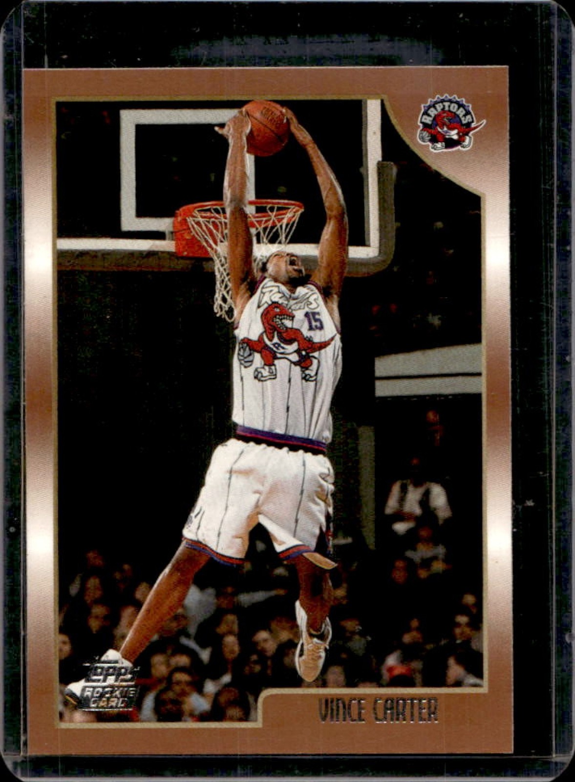 1998-99 Topps Vince Carter Rookie RC #199 Raptors