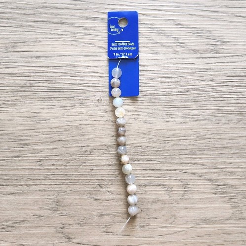 Perline atterraggio pietra preziosa pietra del sole perline ciondoli 8 mm rotondi semi preziosi nuovi con etichette - Foto 2 di 6