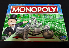 Hasbro Gaming Monopoly Board Game C1009 Complete Game, 2-6 Players, Ages 8 