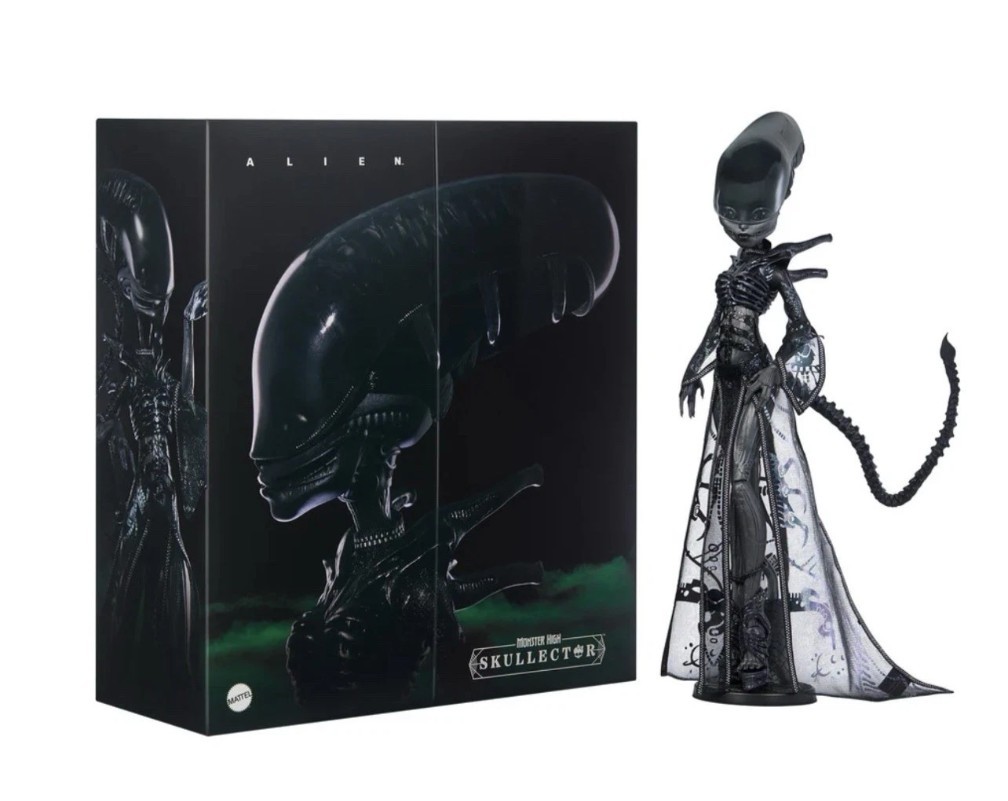 Monster High Skullector Alien Xenomorph Collector Doll JDR69 IN