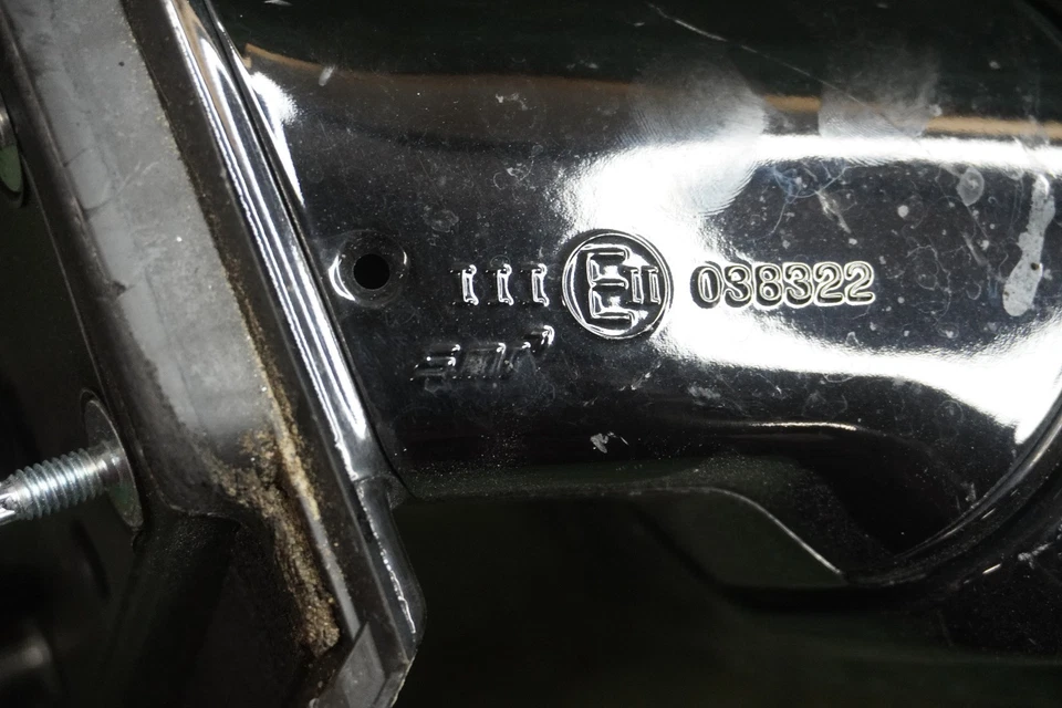 Espejo retrovisor de puerta Nissan Murano 2015 2016 lado del conductor izquierdo negro OEM 963025AA0C Foto 3 de 4