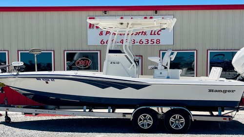 2022 Ranger Boats 2510 Bay powered by a Mercury 350 Verado saltwater