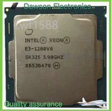 Used Intel Xeon E3-1280 V6 3.90GHz 4-core 8-thread 8MB 72W LGA1151 CPU Processor