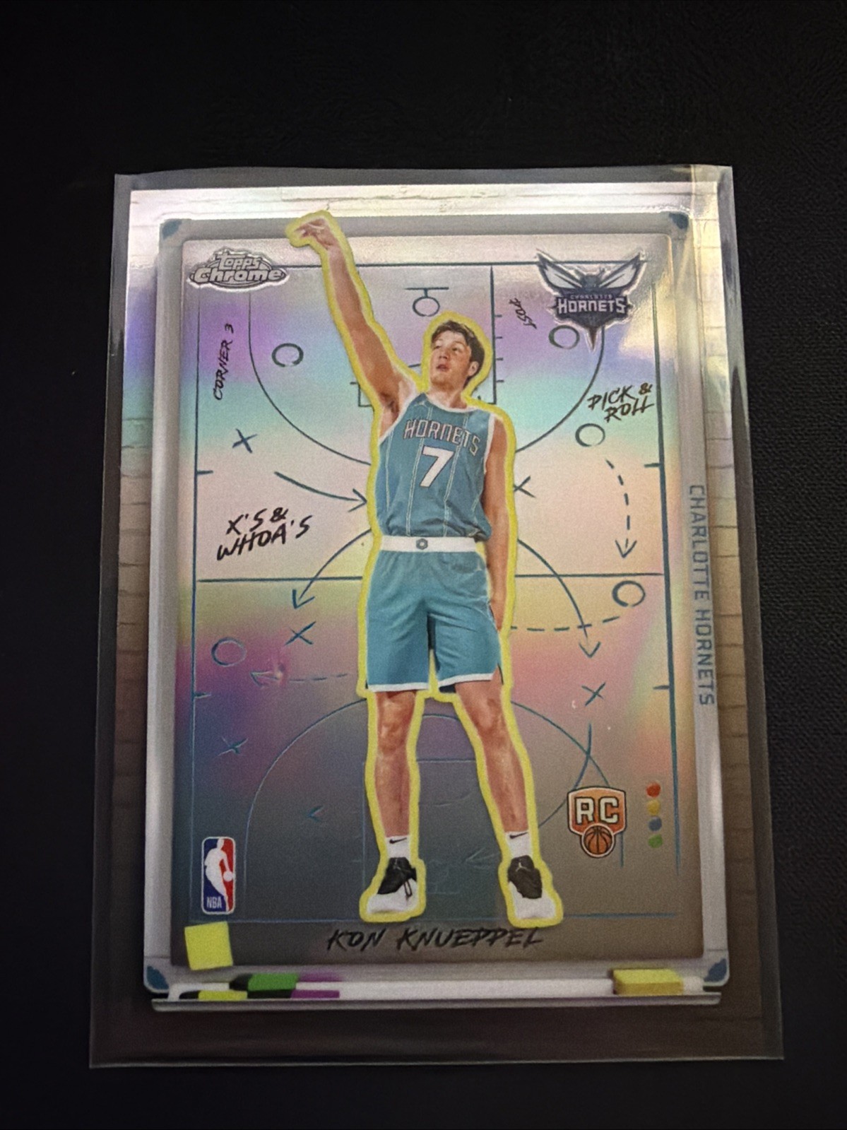 Kon Knueppel 2025-26 Topps Chrome X’s Whoa’s Refractor Rookie