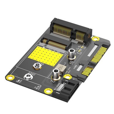 M2 to SATA III Adapter Converter NGFF M2 SSD to Dual SATA 3 M2 to SATA Adapter
