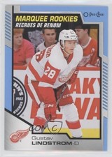 2020-21 O-Pee-Chee Marquee Rookies Blue Border Gustav Lindstrom #513 0c3