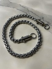 Make Your Own Custom Biker Wallet Chain, 9mm Casing and Swivels, 20.25  /51.43cm