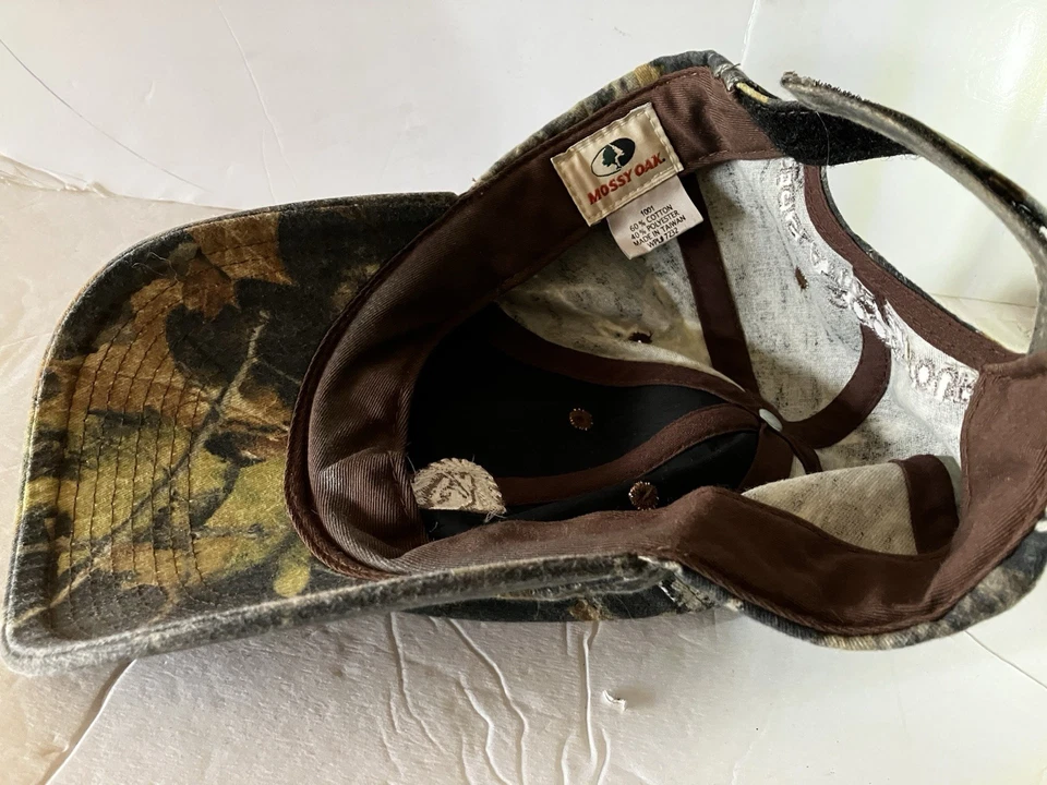 Mossy Oak Dominion Camo Hunting Hat One Size Adjustable SnapBack - Image 3 of 4