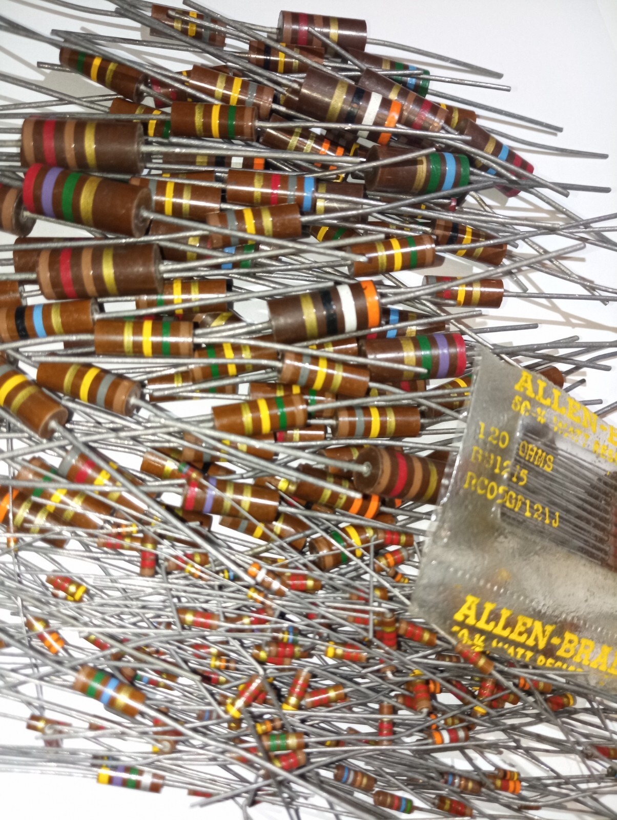 250pcs Mix Carbon Composition Resistors Allen Bradley eBay