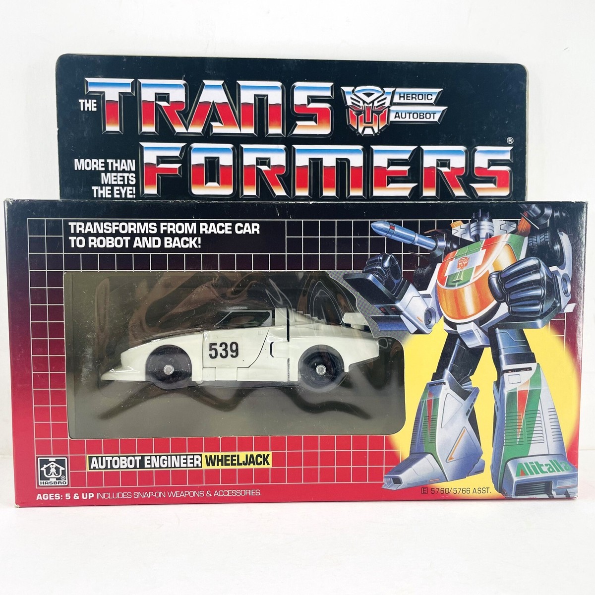 Transformers G1 Wheeljack Autobot Engineer Action Figure Reissue