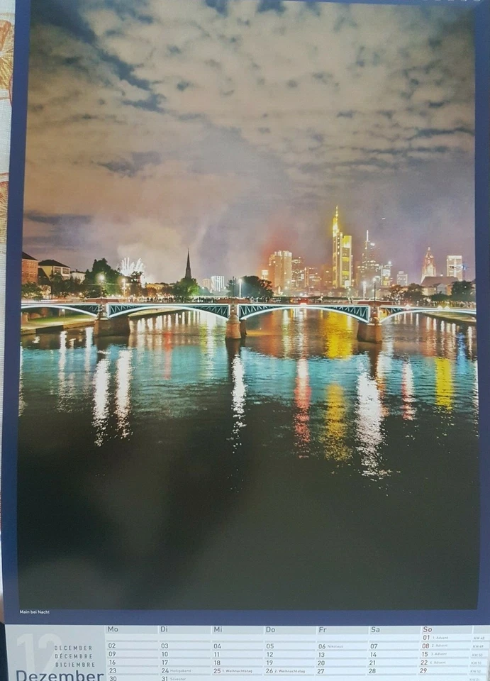FRANKFURTER 2019 Kalender / Fotografie Fotokalender Frankfurt mit KUNSTBILDERN - Bild 4 von 4