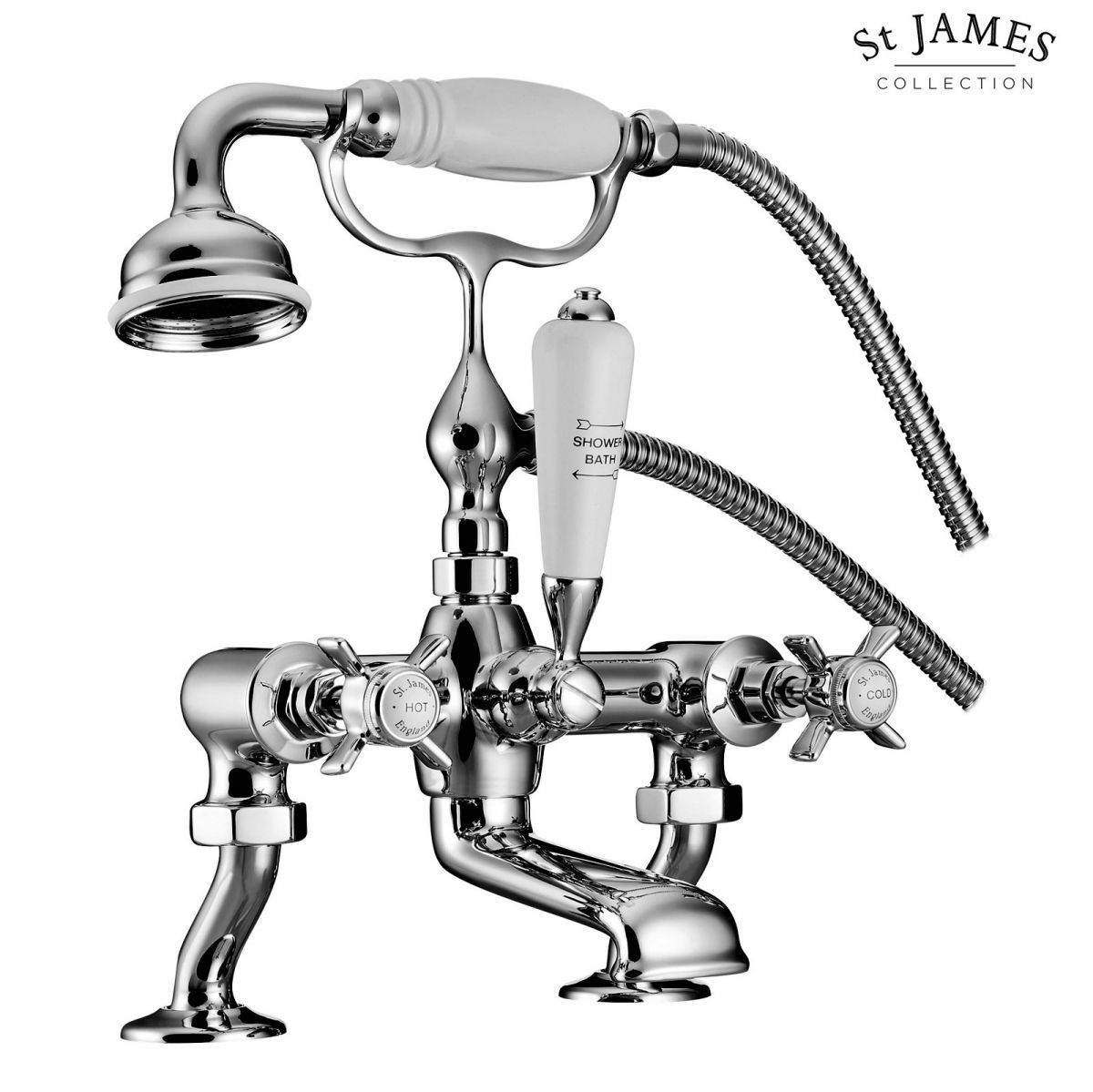 Marflow St James Baño Ducha Mezclador De Inglaterra Mango SJ330.410 Marflow St James Baño Ducha Mezclador De Inglaterra Mango SJ330.410