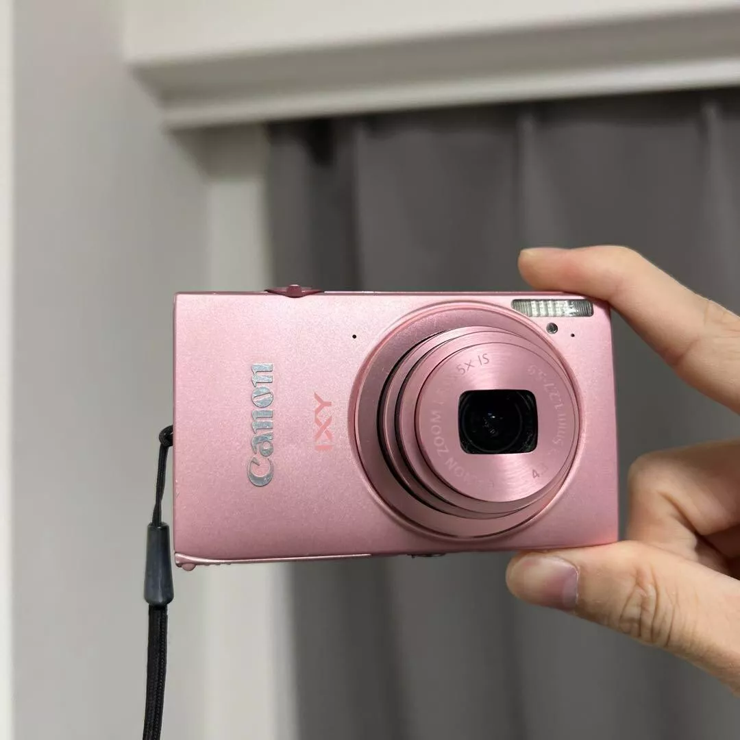Canon Digital Camera IXY 430F 16 MP optical 5x zoom Wi-Fi IXY430F Pink