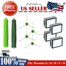 Roller Side Brush Filter Replacement for iRobot Roomba I-Series i3 i4 i6 i7 i8
