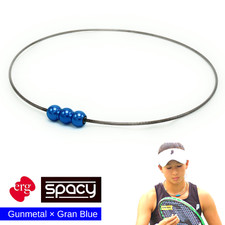 erg necklace 'SPACY' Blue for Body Balance, inducing Alpha Wave  Resilience