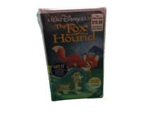 Walt Disney Fox and the Hound película VHS Black Diamond todavía sellada cinta de los años 90
