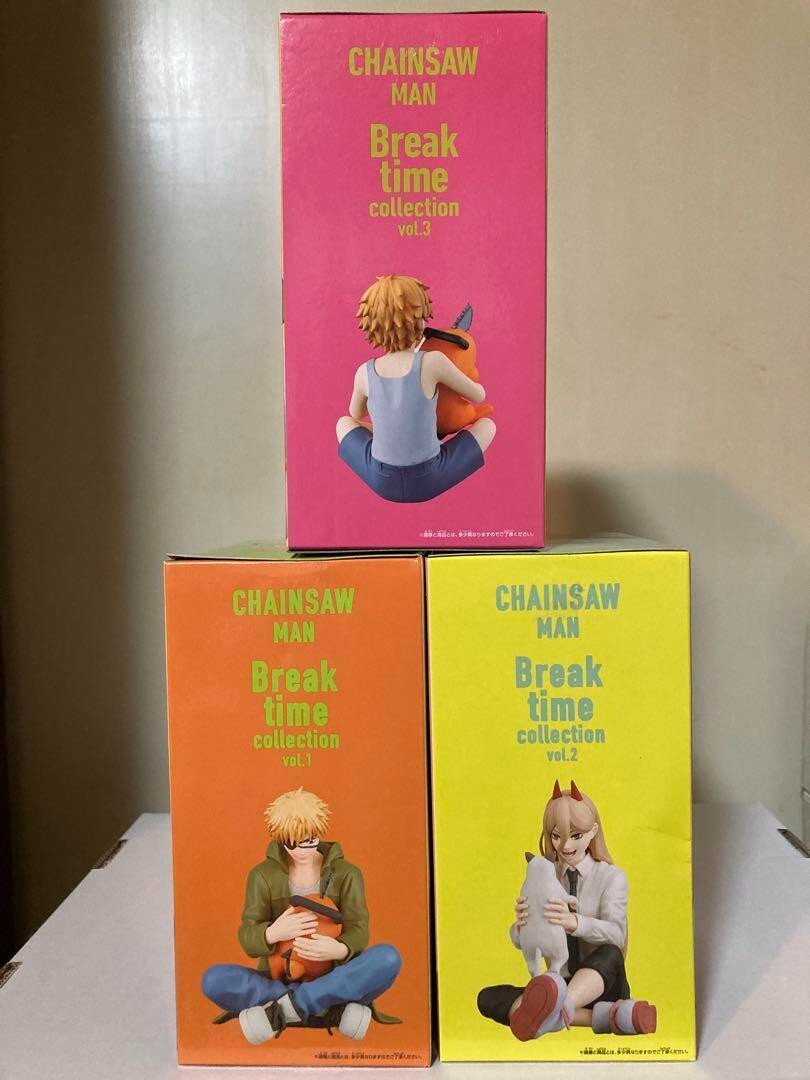 Chainsaw Man Break time collection vol.1 2 3 Denji Pochita Power